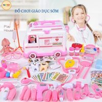 Đồ Chơi Xe Cứu Thương – Hộp Bác Sĩ Trẻ Em Mô Phỏng Nhập Vai