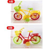 Đồ chơi xe đạp kéo lại mô hình ô tô, quà tặng cho trẻ em, đồ chơi nhựa lên dây cho trẻ mẫu giáo