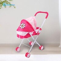 Đồ chơi xe đẩy búp bê, Đồ chơi xe đẩy mô phỏng dự tiệc tương tác cho bé gái