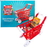 Đồ chơi xe đẩy siêu thị Coles cho bé
