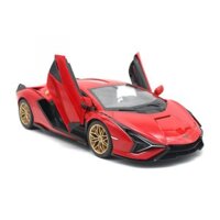 Đồ chơi Xe điều khiển Rastar 1:14 Lamborghini Sian, có thể mở cửa - màu đỏ