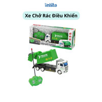 Đồ Chơi Xe Điều Khiển Từ Xa - Xe Chở Rác Vệ Sinh Môi Trường - DK81091