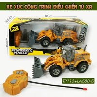 Đồ Chơi Xe Điều Khiển Từ Xa Mô Hình Xe Công Trình Chạy Siêu Tốc Chức Năng Đa Dạng Có Đèn