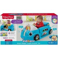 Đồ chơi xe Fisher-Price Baby Learning Toy Car (Xanh)