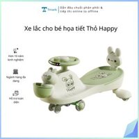 Đồ chơi: Xe lắc 5 bánh chòi chân cho bé, chất liệu: nhựa. Model: 616D. KT(70*29*40)cm+/-10%. Mới 100%