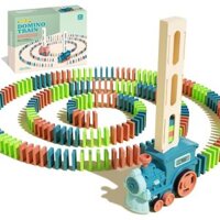 Đồ chơi xe lửa DOMINO thông minh cho bé