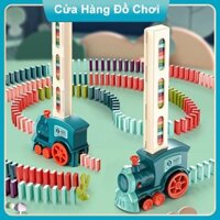 ĐỒ CHƠI XE LỬA XẾP HÌNH DOMINO CÓ NHẠC