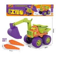 Đồ chơi xe máy múc cà rốt cỡ lớn nhựa ABS màu sắc đẹp bắt mắt cho bé chơi an toàn A36