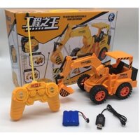 Đồ chơi xe máy múc điều khiển từ xa có sạc điện cho bé