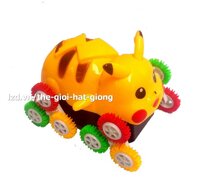 Đồ chơi Xe nhào lộn hình con pikachu (Xài pin)