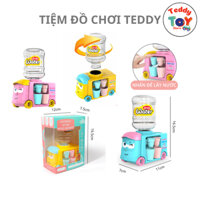 Đồ chơi Xe ô tô chở bình nước (tank car) có kèm 2 cốc nước kiểu dáng đáng yêu