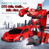 Đồ Chơi Xe OTO Điều Khiển Từ Xa – Xe OTO ROBOT Biến Hình – Tặng PIN SẠC