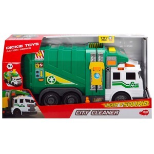 Đồ chơi xe rác lớn Dickie Toys City Cleaner 203308378