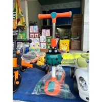 ĐỒ CHƠI XE SCOOTER BÁNH CÓ ĐÈN, GIỎ CHO BÉ QUÀ TẶNG SỮA ENFA