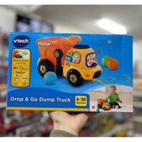Đồ chơi xe tải chở bóng 80-166560 VTech Drop and Go Dump Truck, Orange