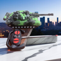 Đồ chơi Xe Tăng Điều Khiển Từ Xa 4 Chiều Có Đèn Cho Bé - Xe Ô Tô Xe Tăng Chiến Đấu Động Cơ Mạnh Mẽ Điều Khiển Từ Xa