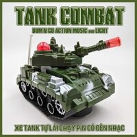 Đồ chơi xe Tank Combat - Tự lái - Có đèn nhạc vui nhộn