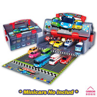 Đồ chơi xe Tayo the Little Bus Shooting Mini Cars Storage Box Korean Animation Toy