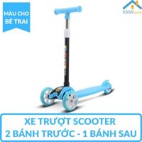 Đồ chơi Xe trượt Scooter có đèn led loại chắc chắn (Tùy chọn mẫu cho Bé Trai,Bé Gái) dochoi do choi tre em