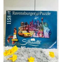 Đồ Chơi Xếp Hình 1158 Mảnh RAVENSBURGER PUZZLE - SILHOUETTE