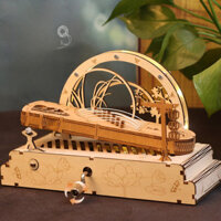 Đồ chơi xếp hình 3D bằng gỗ tự làm zither Mô hình cổ điển Quà tặng sinh nhật cho trẻ em