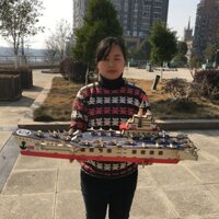 Đồ chơi xếp hình 3D Mô hình Tàu sân bay Aircraft Carrier Laser XA-G035H