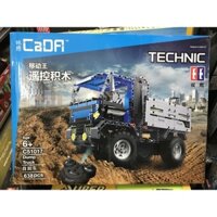 Đồ Chơi xếp hình CaDa C51017 Xe ben lắp ráp có điều khiển