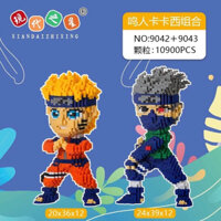 đồ chơi xếp hình cặp đôi naruto&kakashi 39CM&36cm cỡ lớn đồ chơi xếp hình trẻ em nanoblock Đồ chơi lắp ráp cho bé