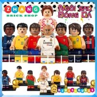 Đồ chơi xếp hình cầu thủ bóng đá vua phá lưới các ngôi sao Minifigures TV6504
