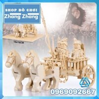 Đồ chơi Xếp hình chiến xa xe ngựa đại quân đất nung Tần Thủy Hoàng của đế chế Đại Tần Minifigures Koruit XP602