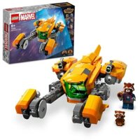Đồ Chơi Xếp Hình Chính Hãng Lego Super Heroes Marvel Baby Rocket's Ship 76254 - 330 Mảnh Ghép
