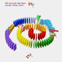 Đồ Chơi Xếp Hình Cho Bé - Bộ Xếp Domino Gỗ Thông Minh Việt Nam: Sáng Tạo và Học Hỏi