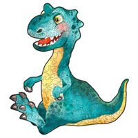 Đồ chơi xếp hình gỗ thông minh con khủng long_lego_Puzzle 01