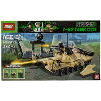 Đồ Chơi Xếp Hình GUDI 600019A Lắp Ráp Kiểu LEGO Xe Tank T-62