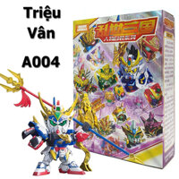Đồ Chơi Xếp hình Gundam Triệu Tử Long - Mô Hình Lắp ghép Tam Quốc A004