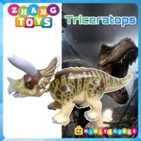 Đồ chơi Xếp hình khủng long Triceratops trong công viên kỷ Jura Jurassic Park Minifigures 33060