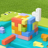 đồ chơi xếp hình khủng long tetris cho bé