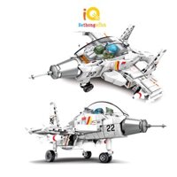 Đồ Chơi Xếp Hình Lắp Ráp Mô Hình Máy Bay Phi Cơ Chiến Đấu 366 PCS BeThongMinh