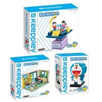 Đồ Chơi Xếp Hình Lắp Ráp Doraemon Nobita Shizuka - Hiệu Keeppley Cho Trẻ Từ 6 Tuổi