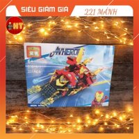 Đồ Chơi Xếp Hình Lego  Avenger Hero Ironman Người Sắt 221 Mảnh