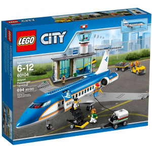 Đồ chơi xếp hình Lego City 60104 Ga Sân Bay