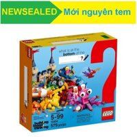 Đồ chơi xếp hình Lego Classic 10404 Thùng gạch Ocean's Bottom - Biển xanh sâu thẳm, 579 mảnh ghép