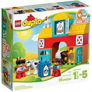 Đồ chơi xếp hình Lego Duplo Nông trại đầu tiên 10617