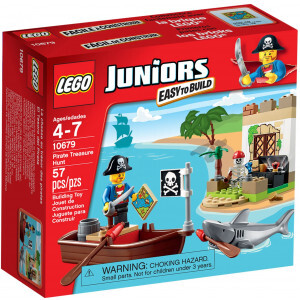 Đồ chơi xếp hình Cướp biển săn kho báu LEGO Juniors 10679