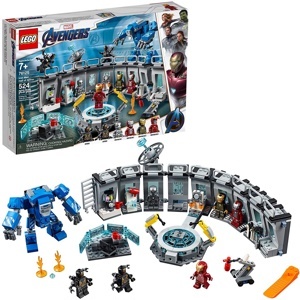 Đồ chơi xếp hình Lego Marvel Supeheroes - Phòng giáp sắt của Iron Man 76125
