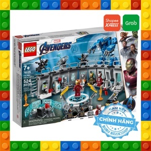 Đồ chơi xếp hình Lego Marvel Supeheroes - Phòng giáp sắt của Iron Man 76125