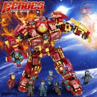 Đồ Chơi Xếp hình LEGO Super Heroes 76015 Siêu hero LY 76015 lắp đặt Bộ Giáp Sắt Siêu HạngHulk Buster của Iron Man