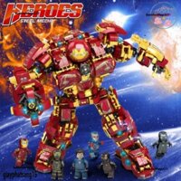 Đồ Chơi Xếp hình LEGO Super Heroes 76015 Siêu hero LY 76015 lắp ráp Bộ Giáp Sắt Siêu HạngHulk Buster của Iron Man0