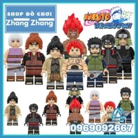 Đồ chơi xếp hình Naruto gồm Suigetsu - Asuma - Guy Anko - Sasori - Hiruzen - Fu Torune Mô hình Minifigures KDL811