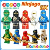 Đồ chơi xếp hình Ninjago DX Kai Cole Jay Zane Lloyd Minifigures Jinrun DX